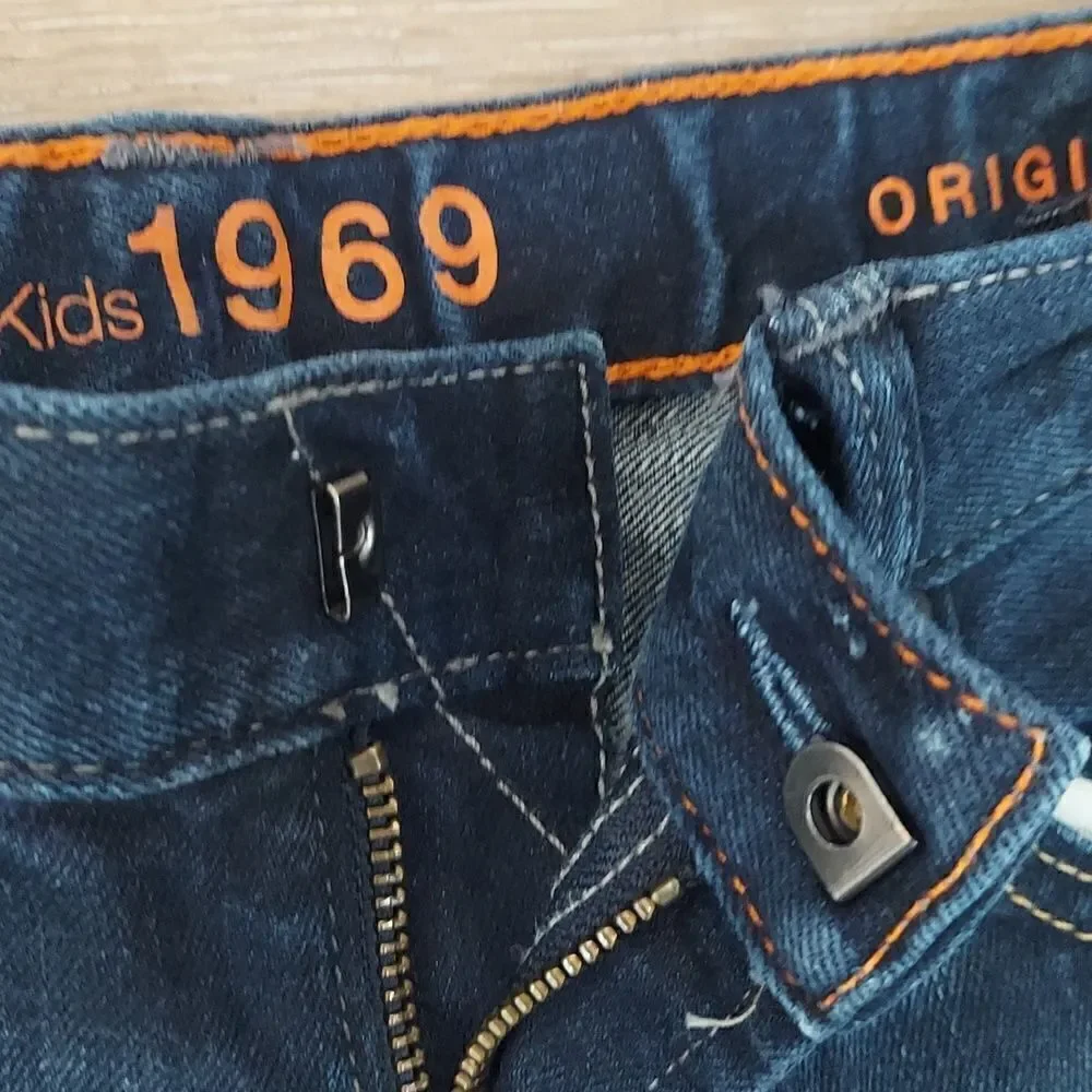 Gap Kids 1969 Original Slim Straight Jeans Sz 8 Slim